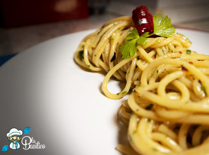 spaghetti aglio olio e peperoncino