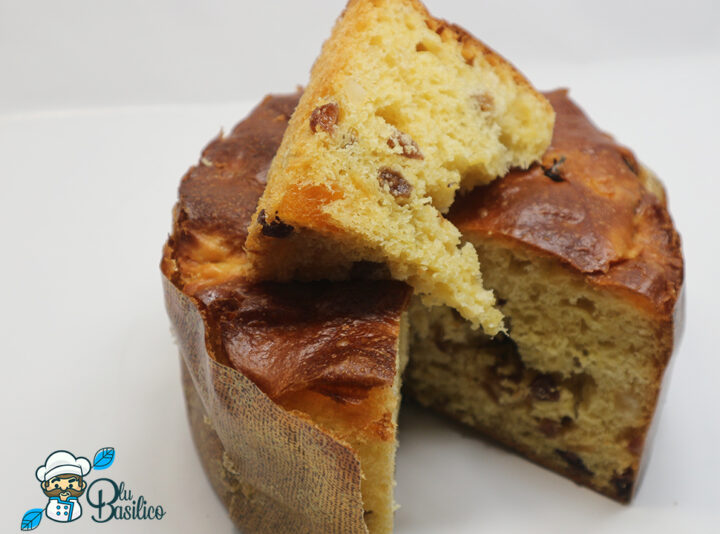 Panettone fatto in casa impastato a mano senza planetaria