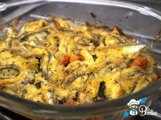 157 – Alici in tortiera – cotte al forno 15