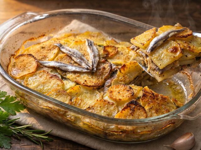 173 – Alici e patate al forno 1